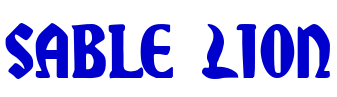 Sable Lion 字体